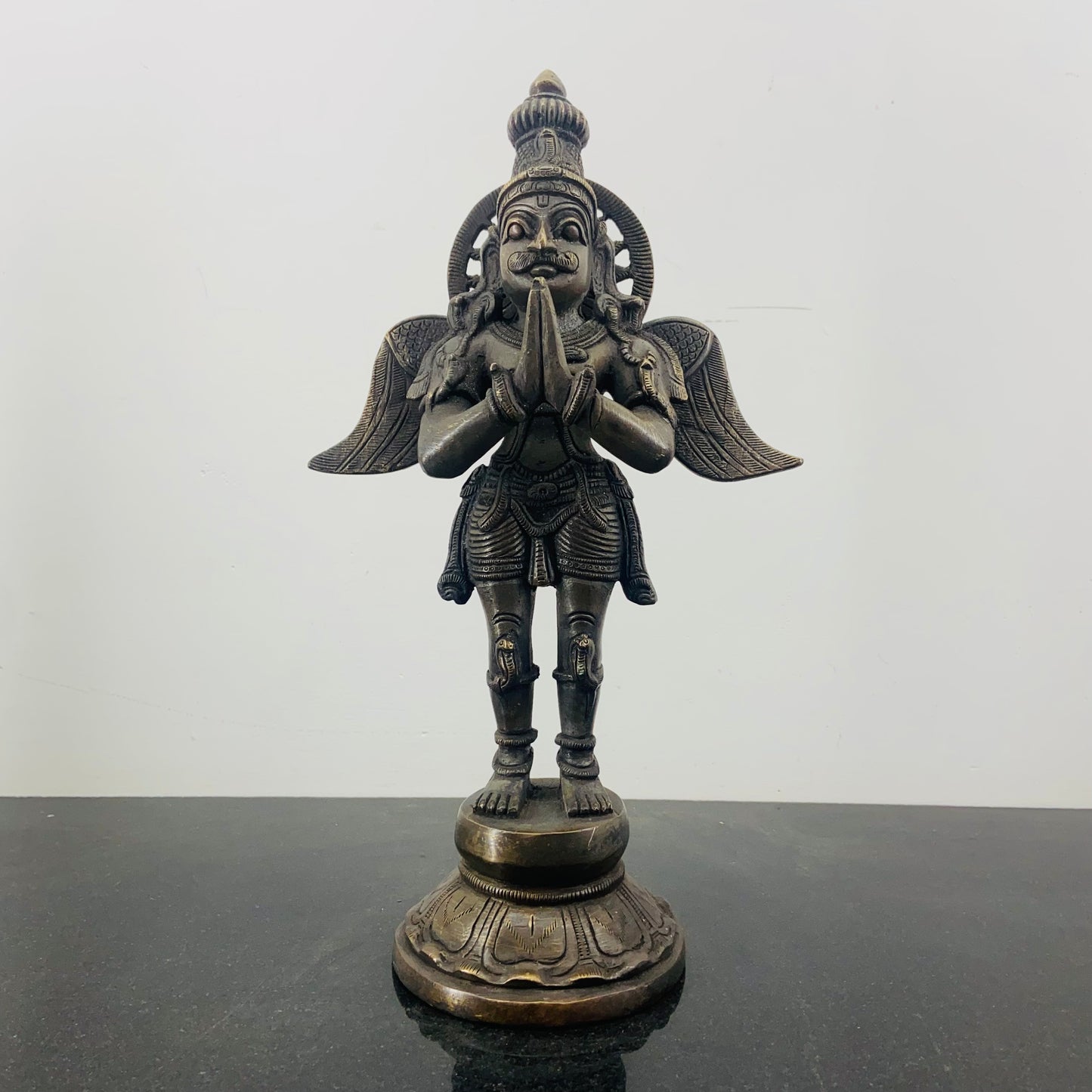 Garuda idol brass sculpture