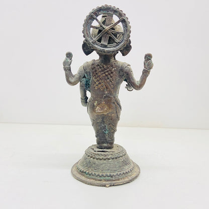 Antique Standing Bronze Ganesha