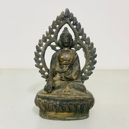 ANTIQUE BUDDHA BRONZE SCULPTURE