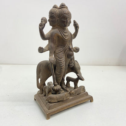 Dattatreya Brass sculpture