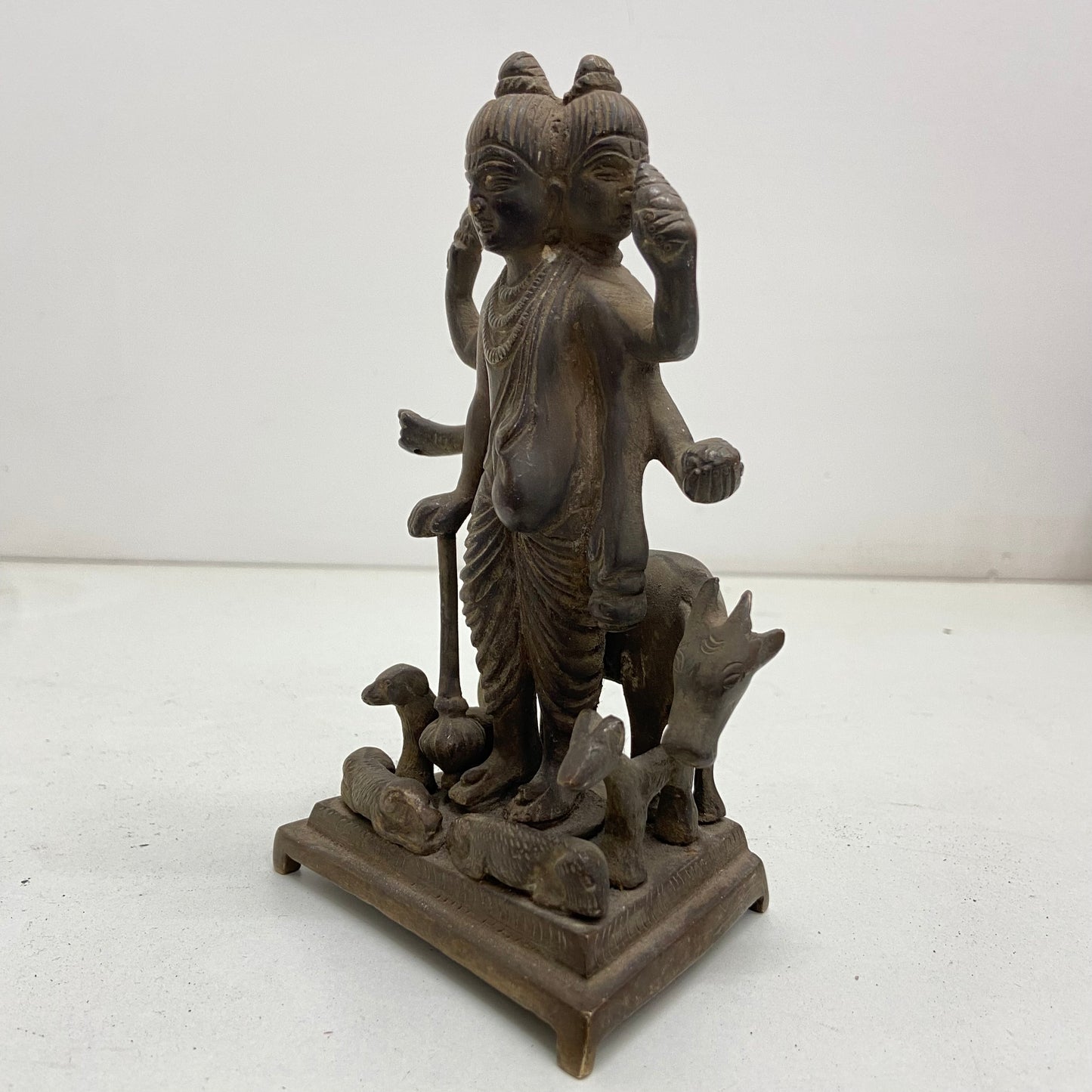 Dattatreya Brass sculpture