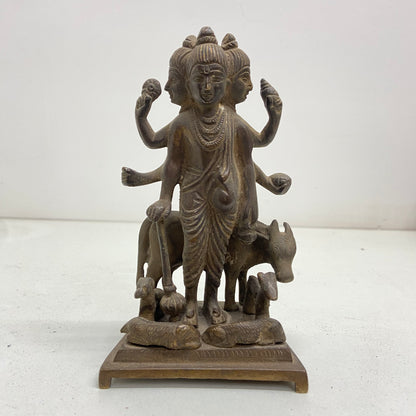 Dattatreya Brass sculpture