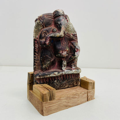 Antique Stone Ganesh Ji sculpture