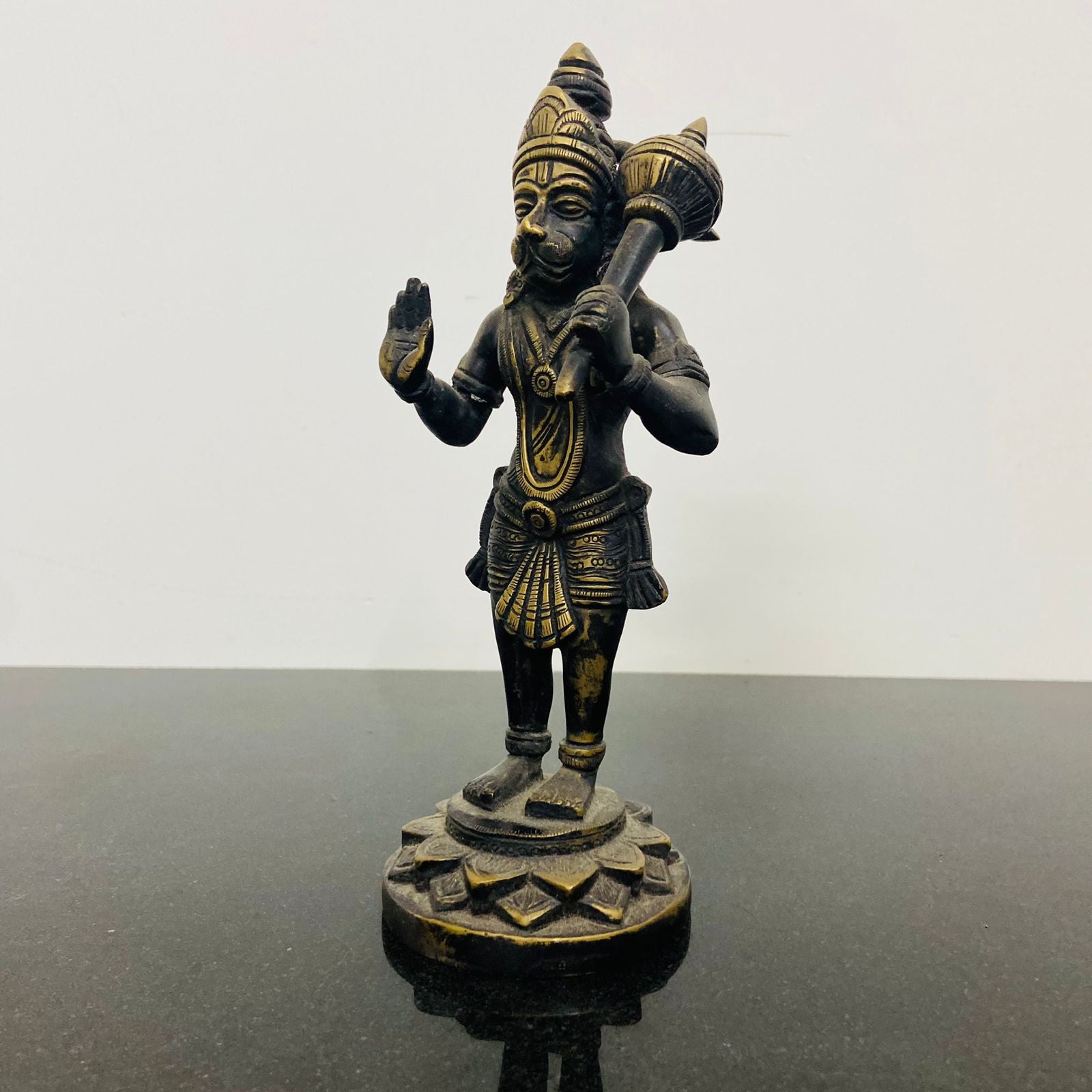 Hanuman ji Brass Statue (Blessing)