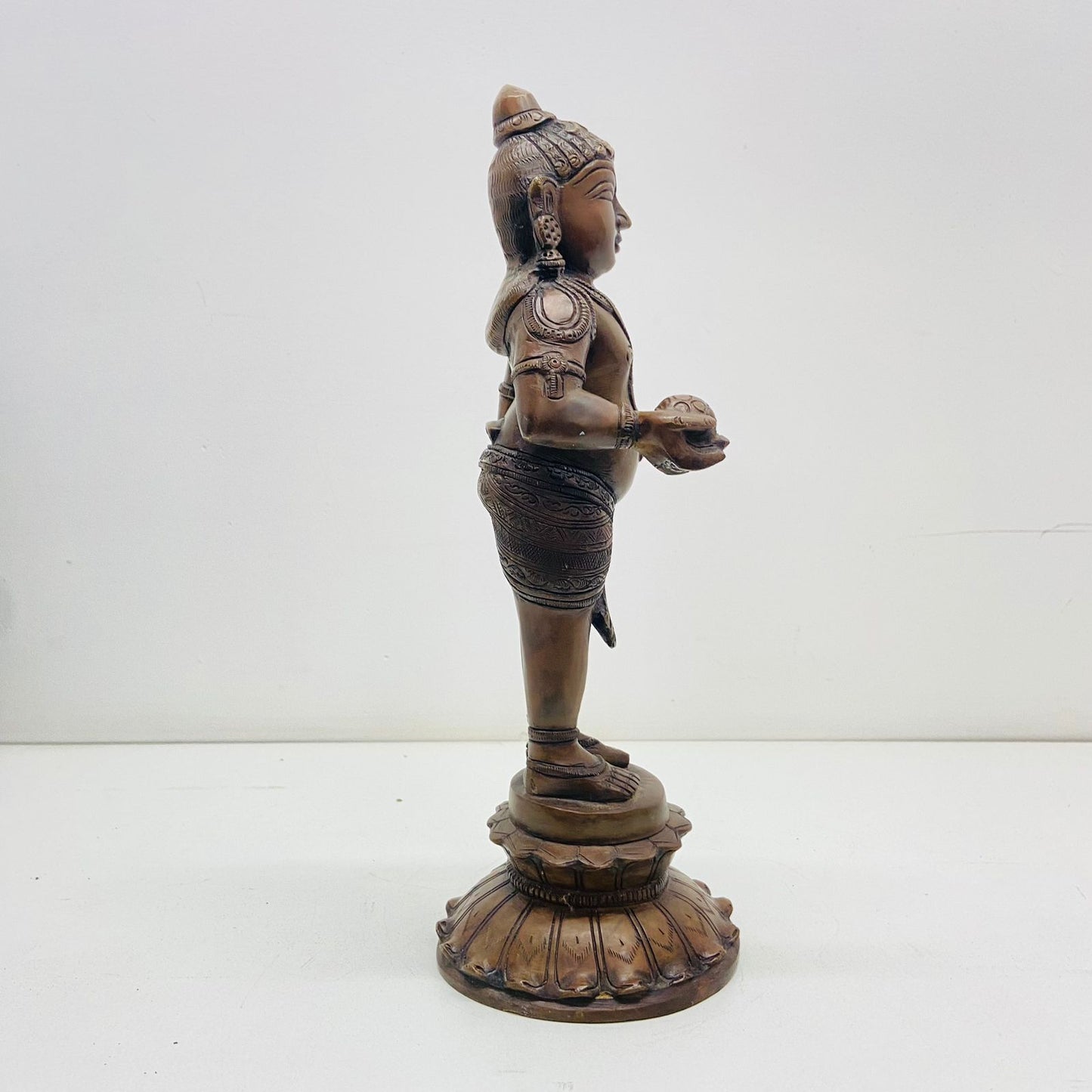 Standing Laddu Gopal in copper