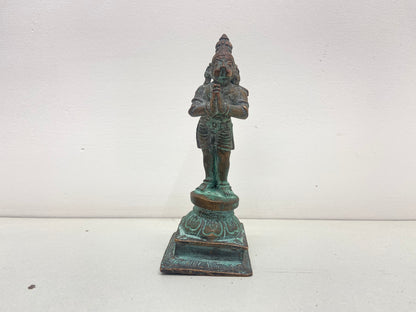 Antique Hanuman Ji brass from South Indian State Kerala