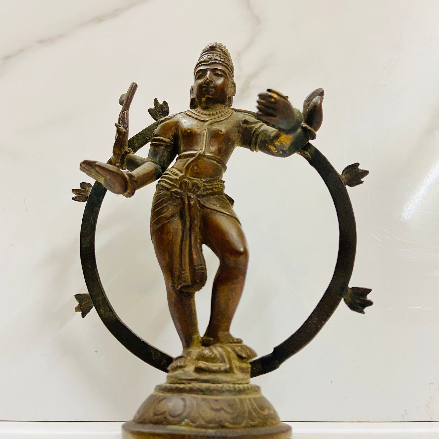 Antique Miniature Sculpture of Hindu God SHIVA