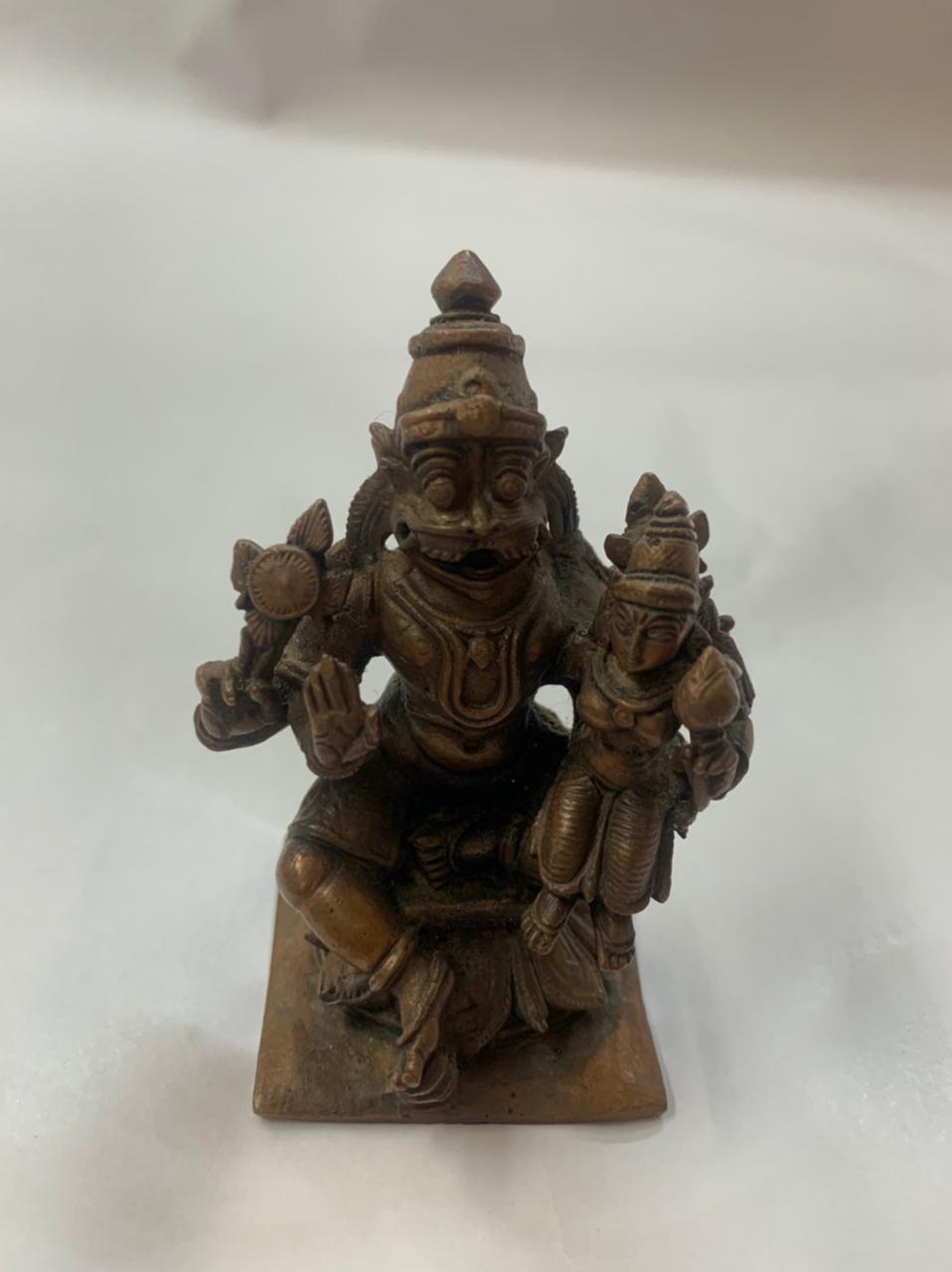 Laxmi Narsimha | South Indian God | Very FIne Quality in Small Size - KhatiJi