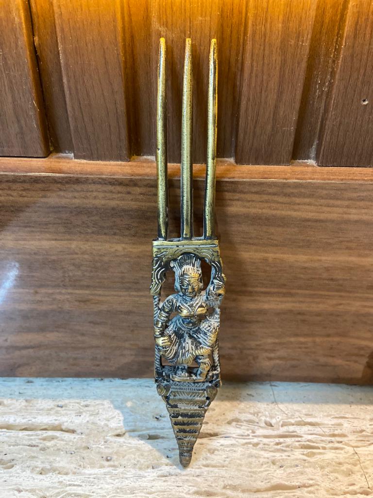 Vintage Indian Comb Set, Vintage, Antique, Hand Comb, Vintage Decor, Ganesh Ji Comb, Devi Bun Pin - KhatiJi