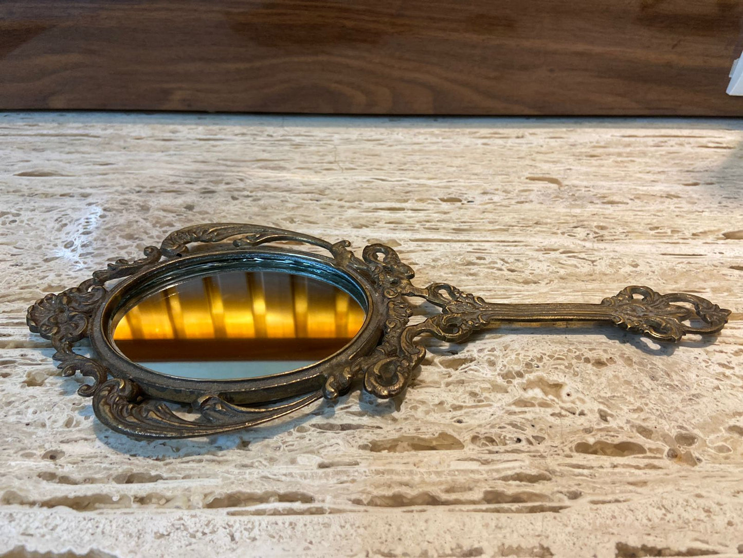 Vintage Metal Mirror Set, Vintage Hand Mirror, Vintage Mirror, Antique Mirror, Hand Mirror, Vintage Decor, Home Decor, Unique, Decor - KhatiJi