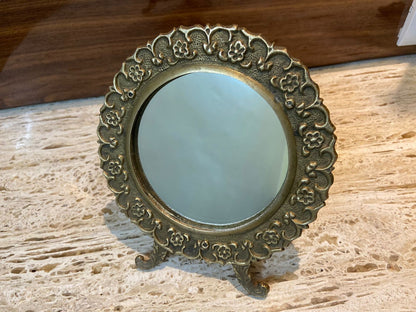 Vintage Metal Mirror Set, Vintage Hand Mirror, Vintage Mirror, Antique Mirror, Hand Mirror, Vintage Decor, Home Decor, Unique, Decor - KhatiJi