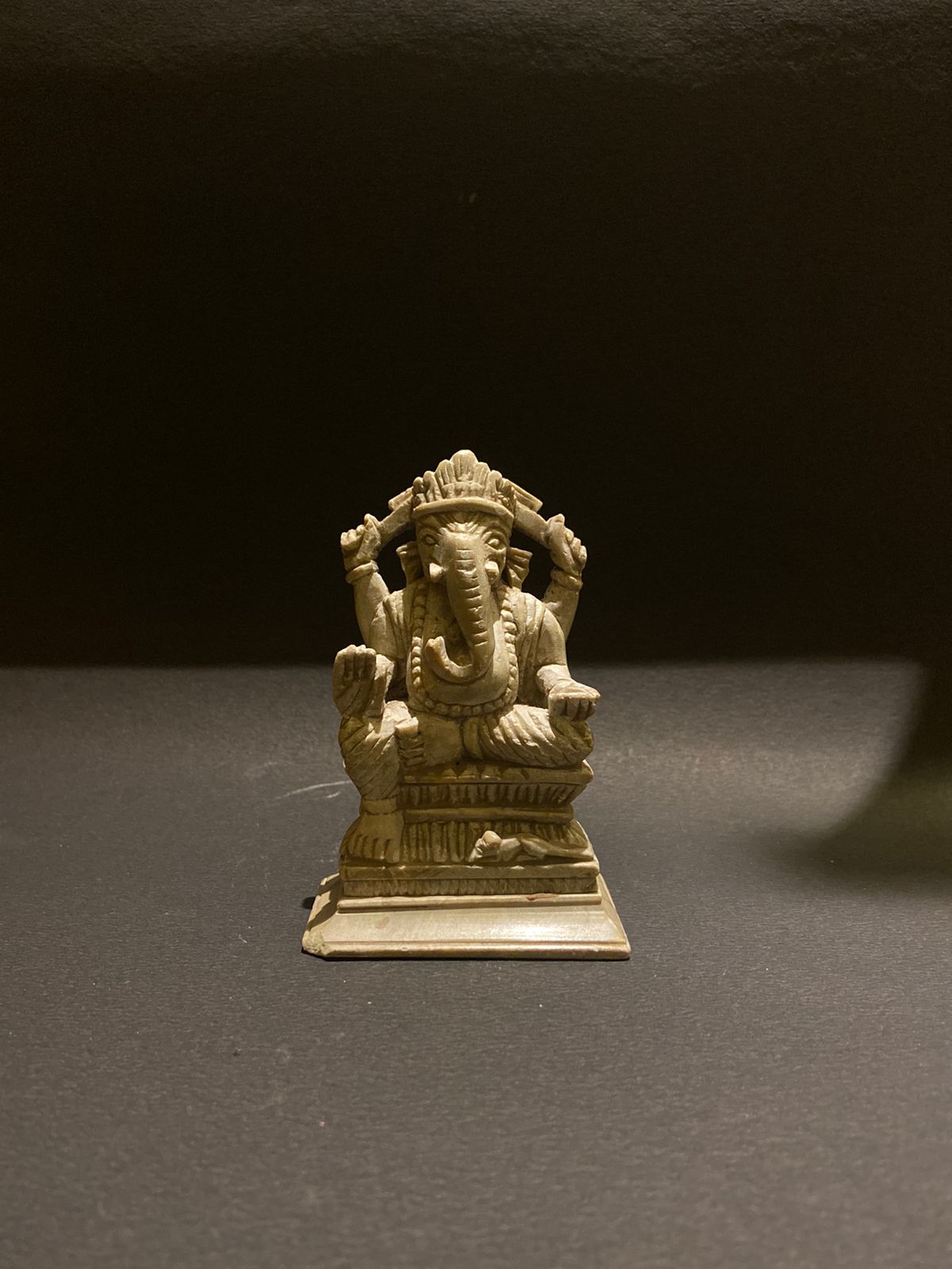 Marble Ganesh Ji, Hindu God, Vinayak, Seated Ganesh, Ganesh Statue, Ganesh Sculpture - KhatiJi