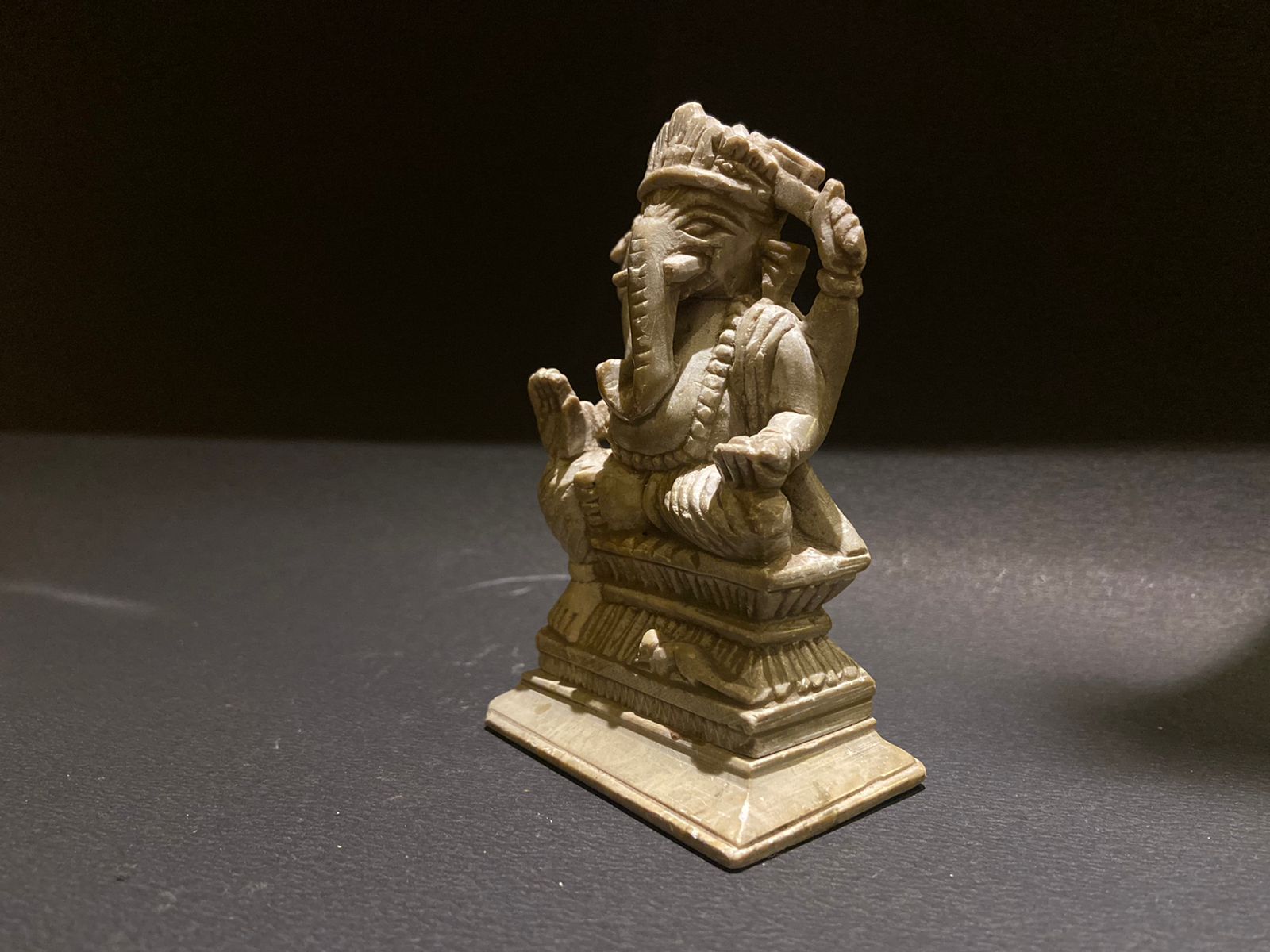 Marble Ganesh Ji, Hindu God, Vinayak, Seated Ganesh, Ganesh Statue, Ganesh Sculpture - KhatiJi