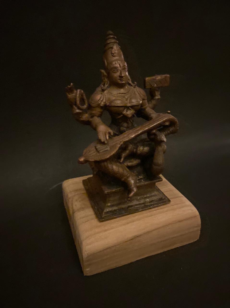 Mata Saraswati | Hindu Goddess | Divine | Fine Art - KhatiJi