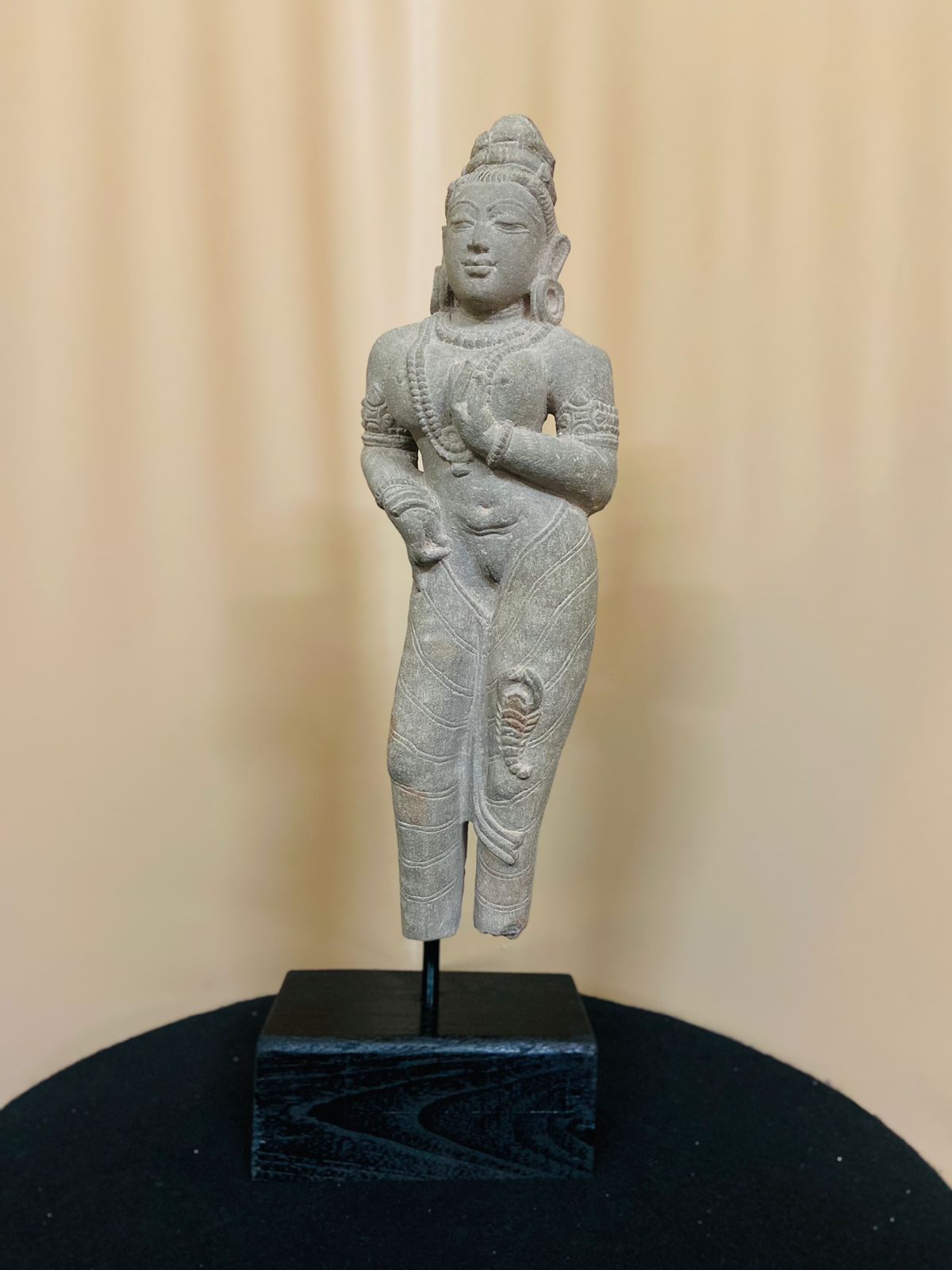 Stone APSARA From Northern City Rajasthan Of India