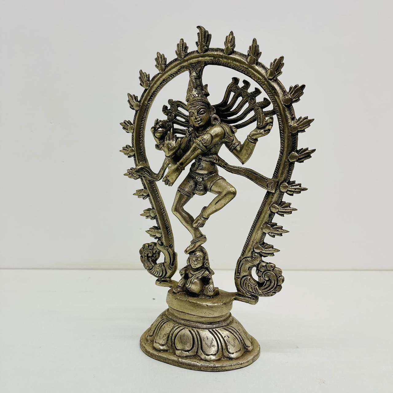 Natraj brass sculpture