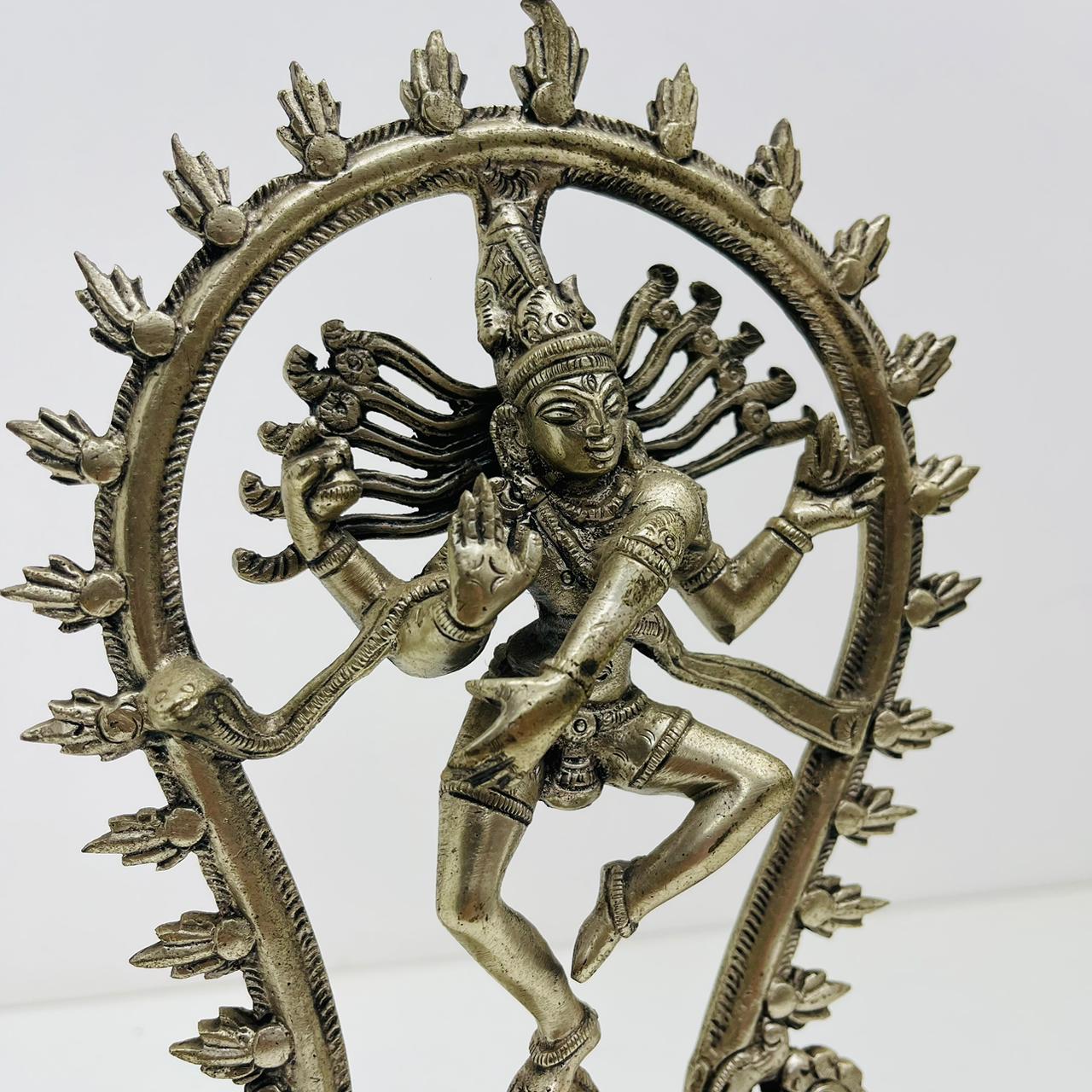 Natraj brass sculpture