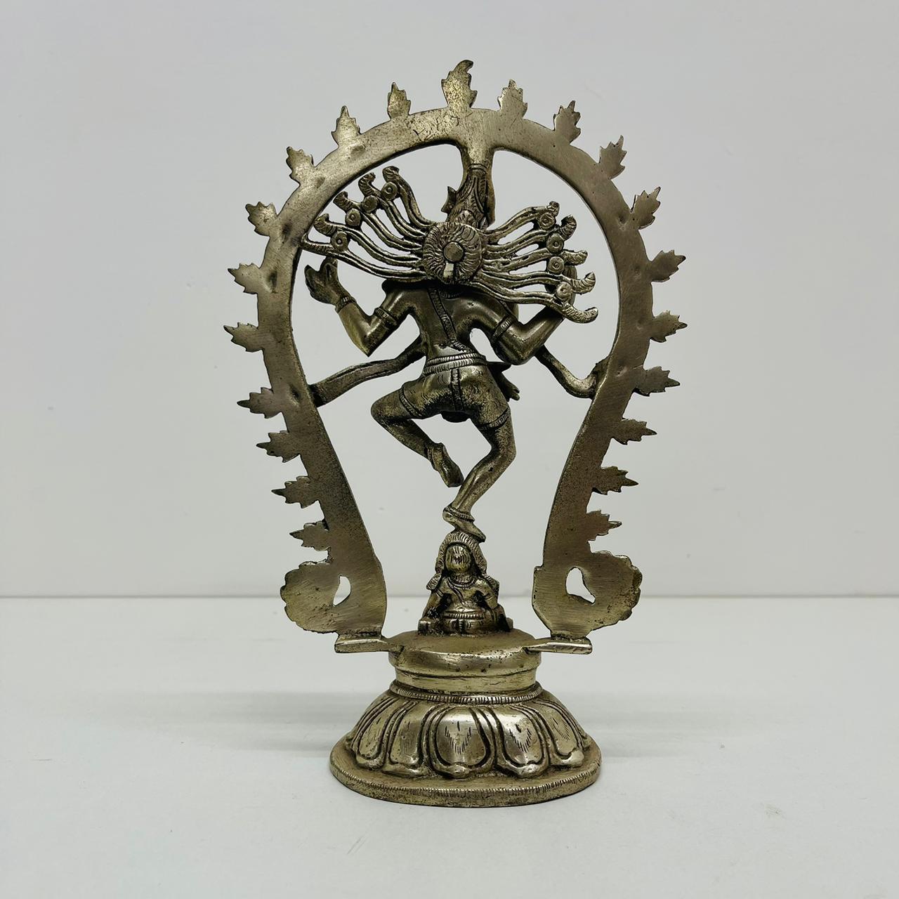 Natraj brass sculpture