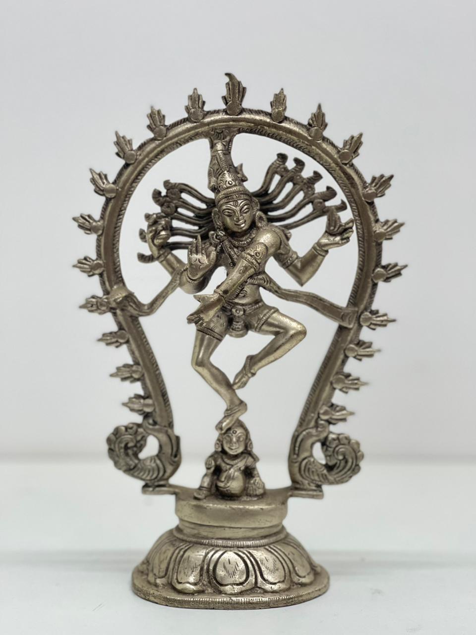 Natraj brass sculpture